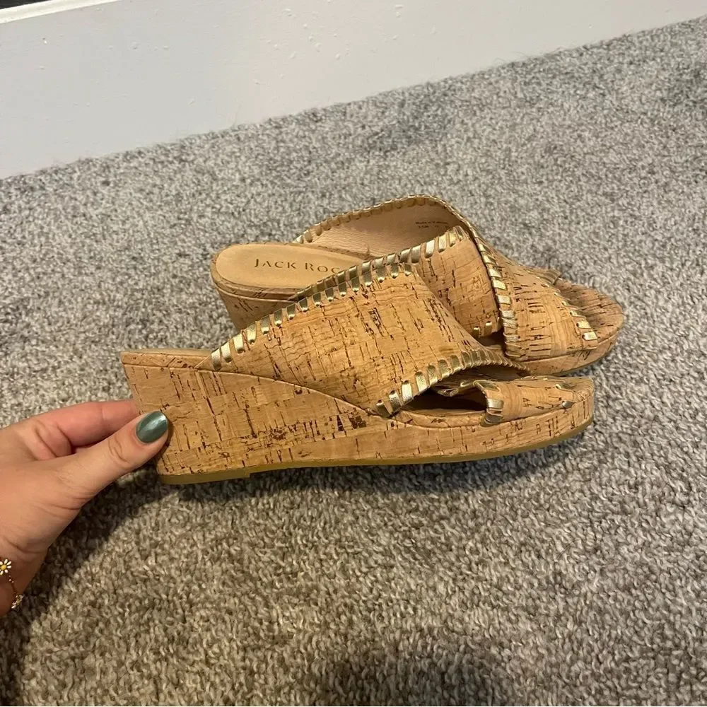 Jack Rogers Cross Band Mid-Wedge - Sloane 7.5